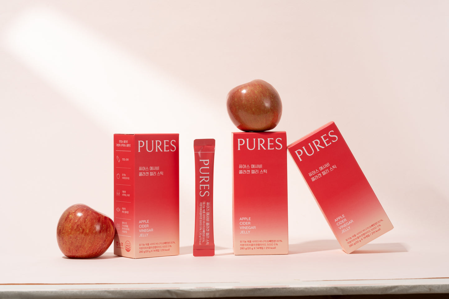 PURES Apple Cider Vinegar Collagen Jelly Stick