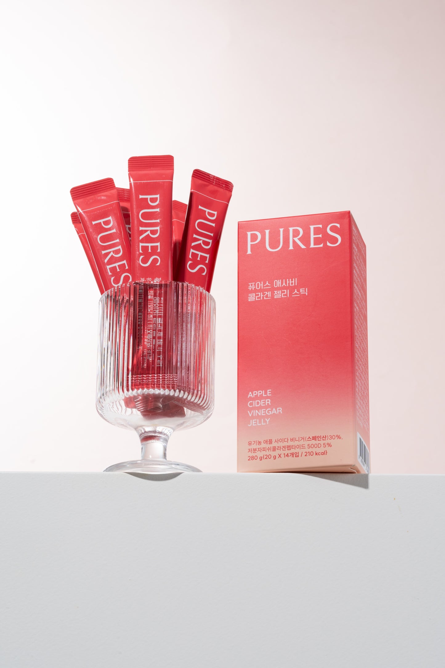 PURES Apple Cider Vinegar Collagen Jelly Stick