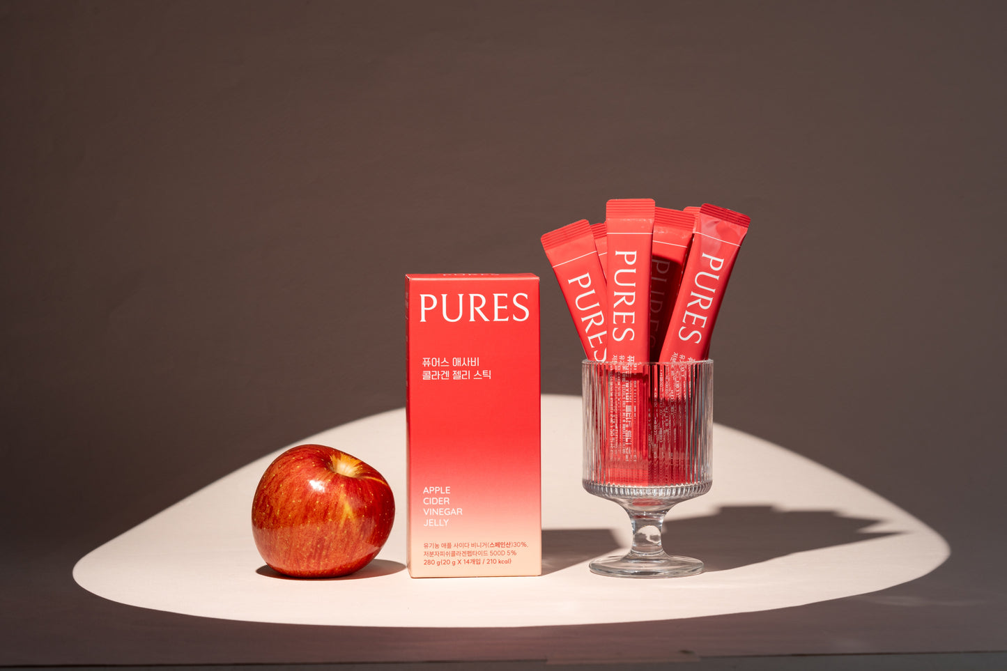 PURES Apple Cider Vinegar Collagen Jelly Stick