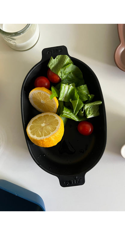 CERIZ Casual Oval Plate