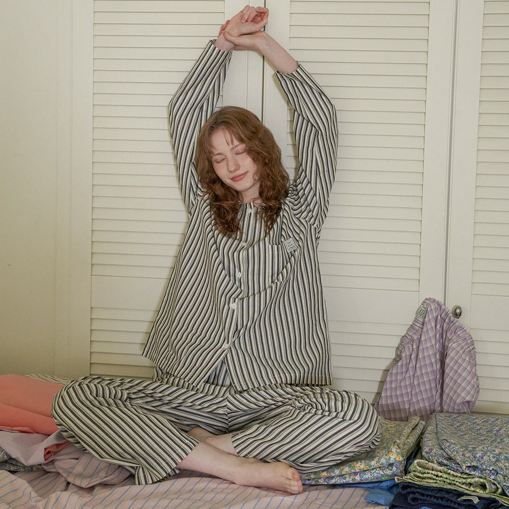 Roy Striped Pajamas Set