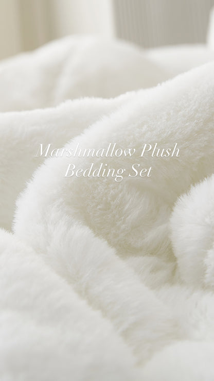 KOZA Marshmallow Plush Bedding Set