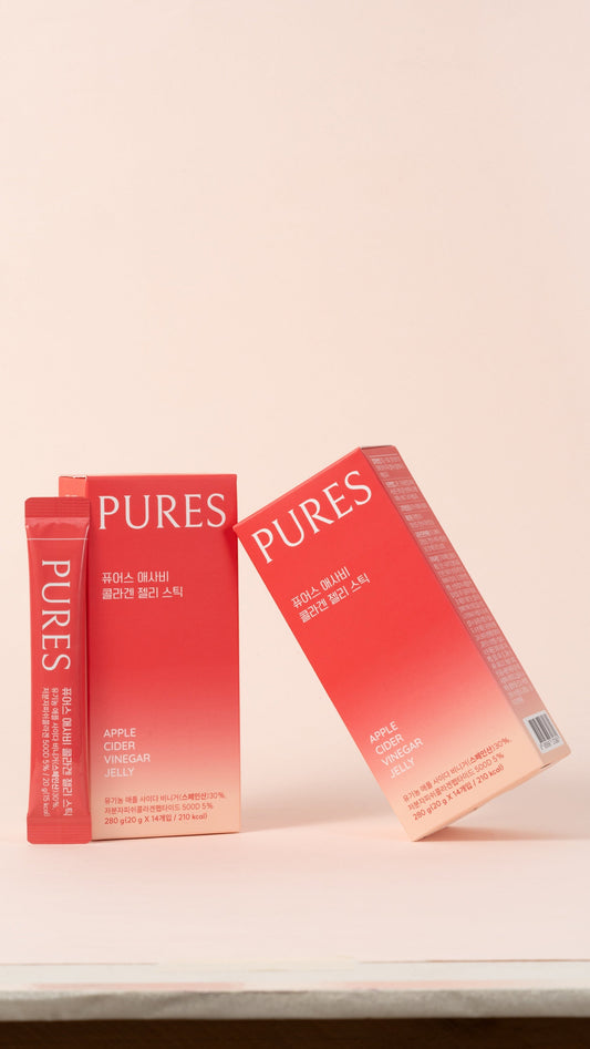 PURES Apple Cider Vinegar Collagen Jelly Stick