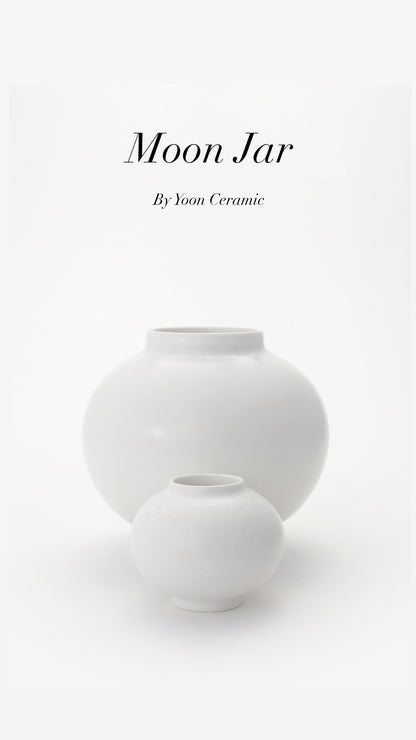 Moon Jar by Yoon Ceramic