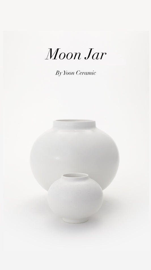 Moon Jar by Yoon Ceramic