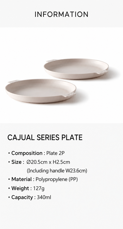 CERIZ Casual Oval Plate