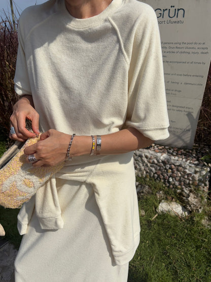 Terry Short Sleeve Top