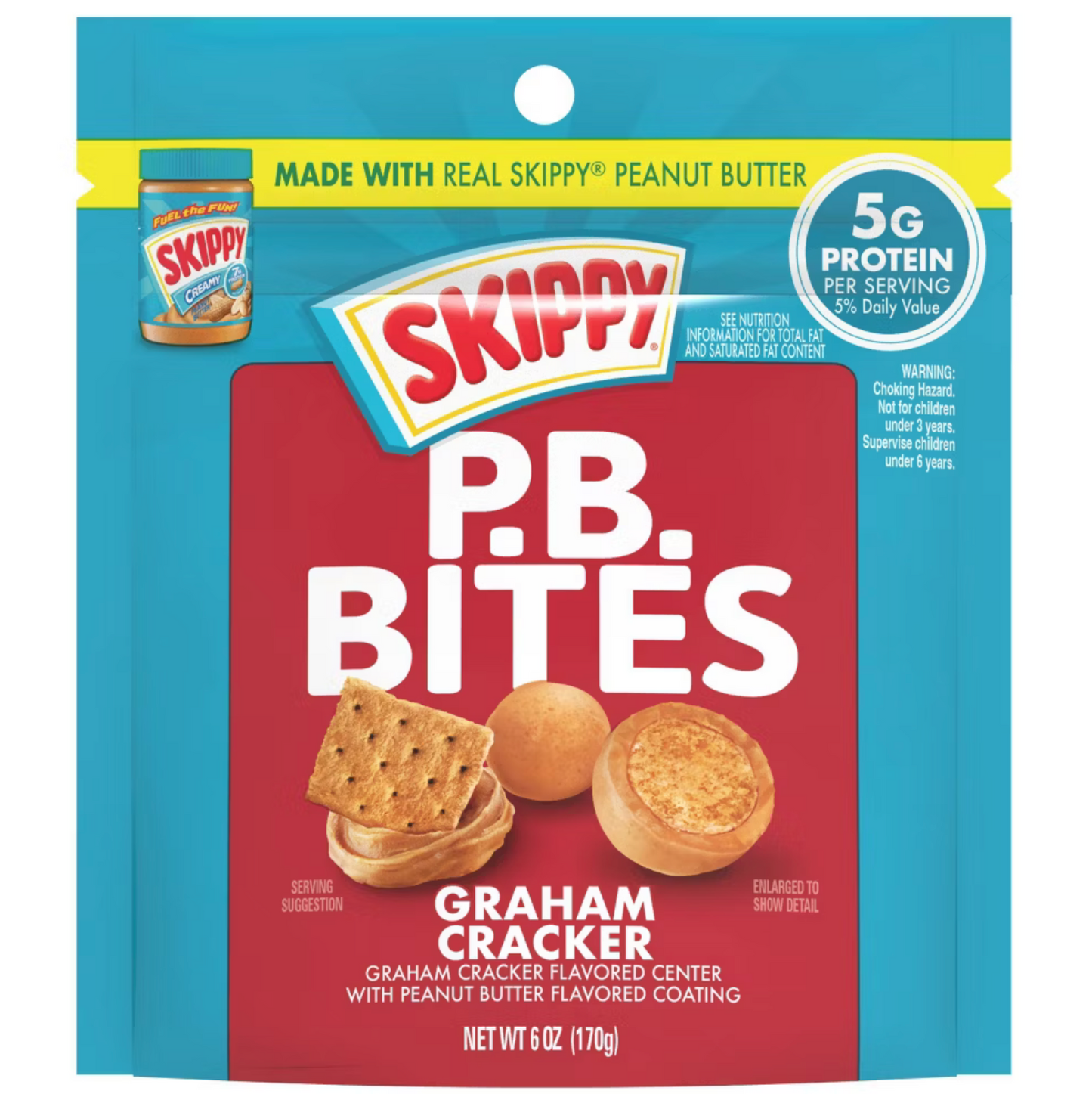 Skippy Bites Graham - 6oz