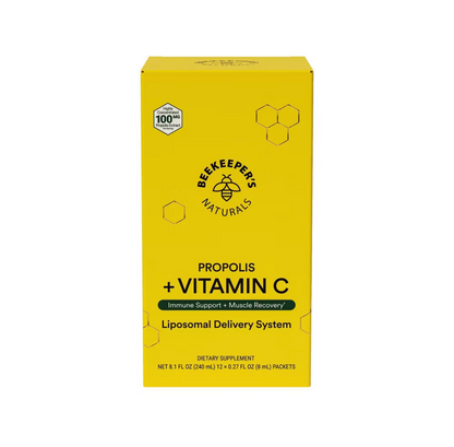 Beekeeper's Naturals Liposomal Propolis - 12 ct