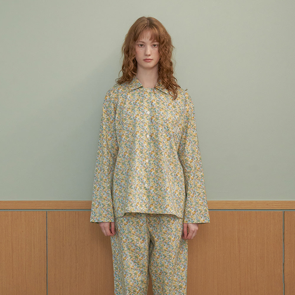Spring Flower Pajama (Green)