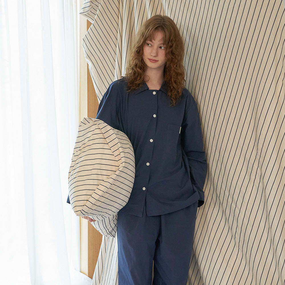 Solid Pajama (Navy)