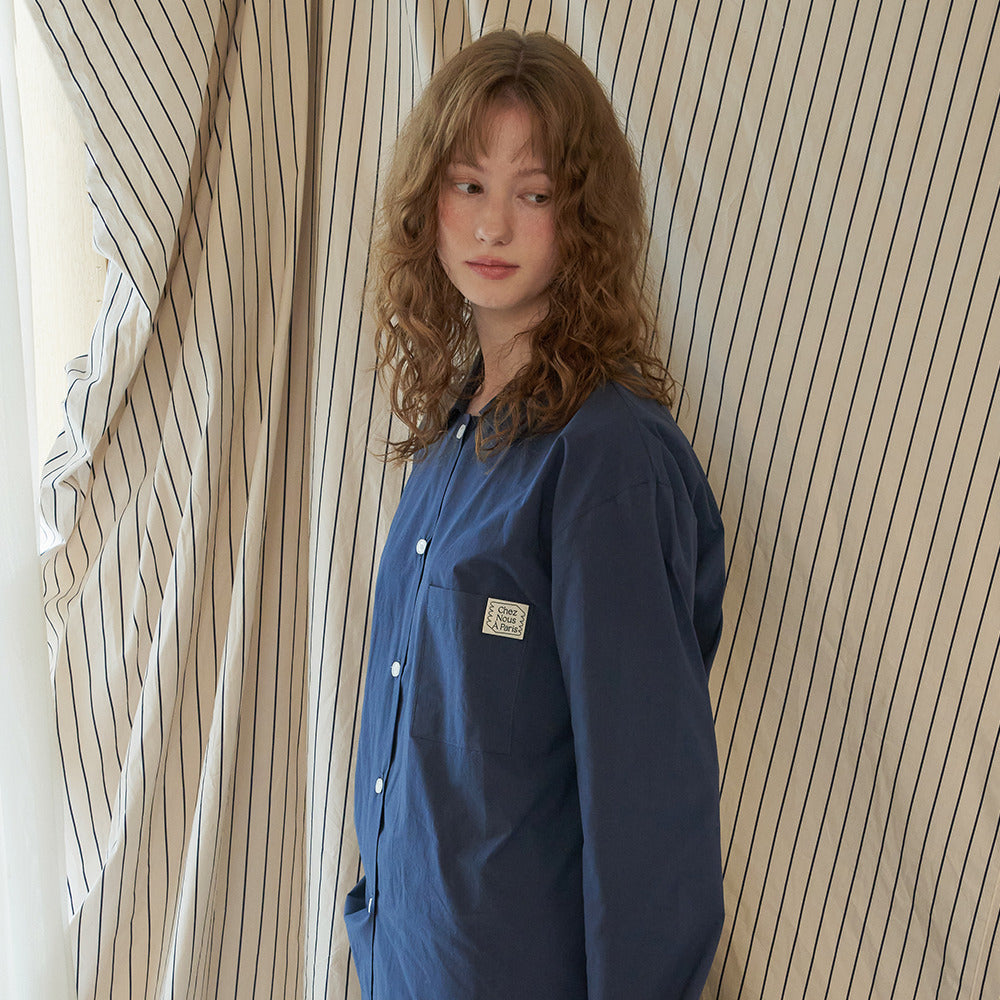 Solid Pajama (Navy)