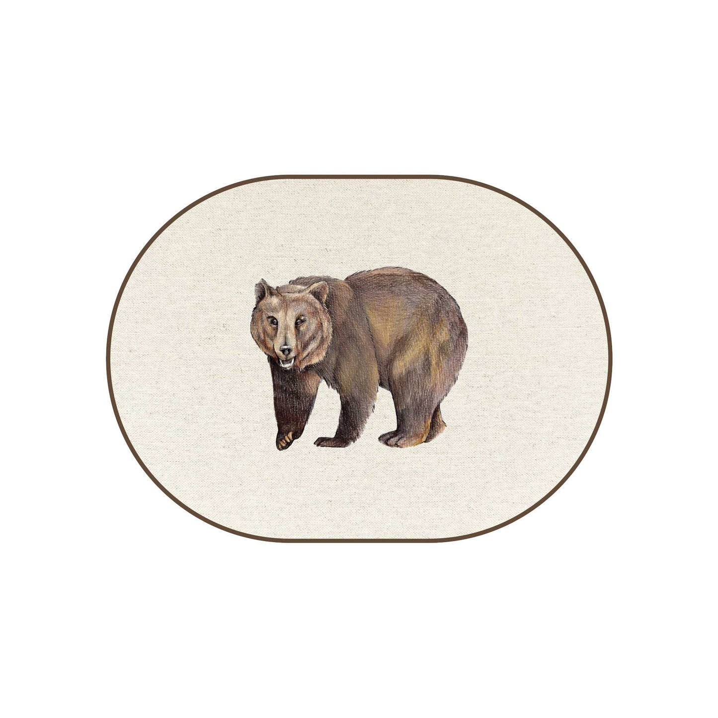 Plumeria Animali del Bosco Placemat
