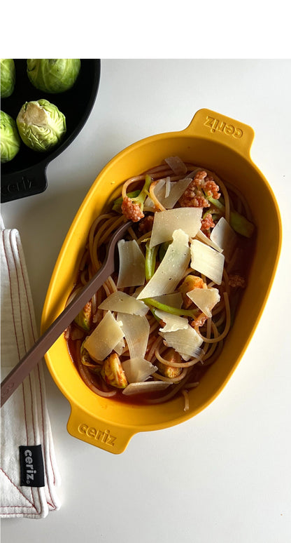CERIZ Casual Oval Plate