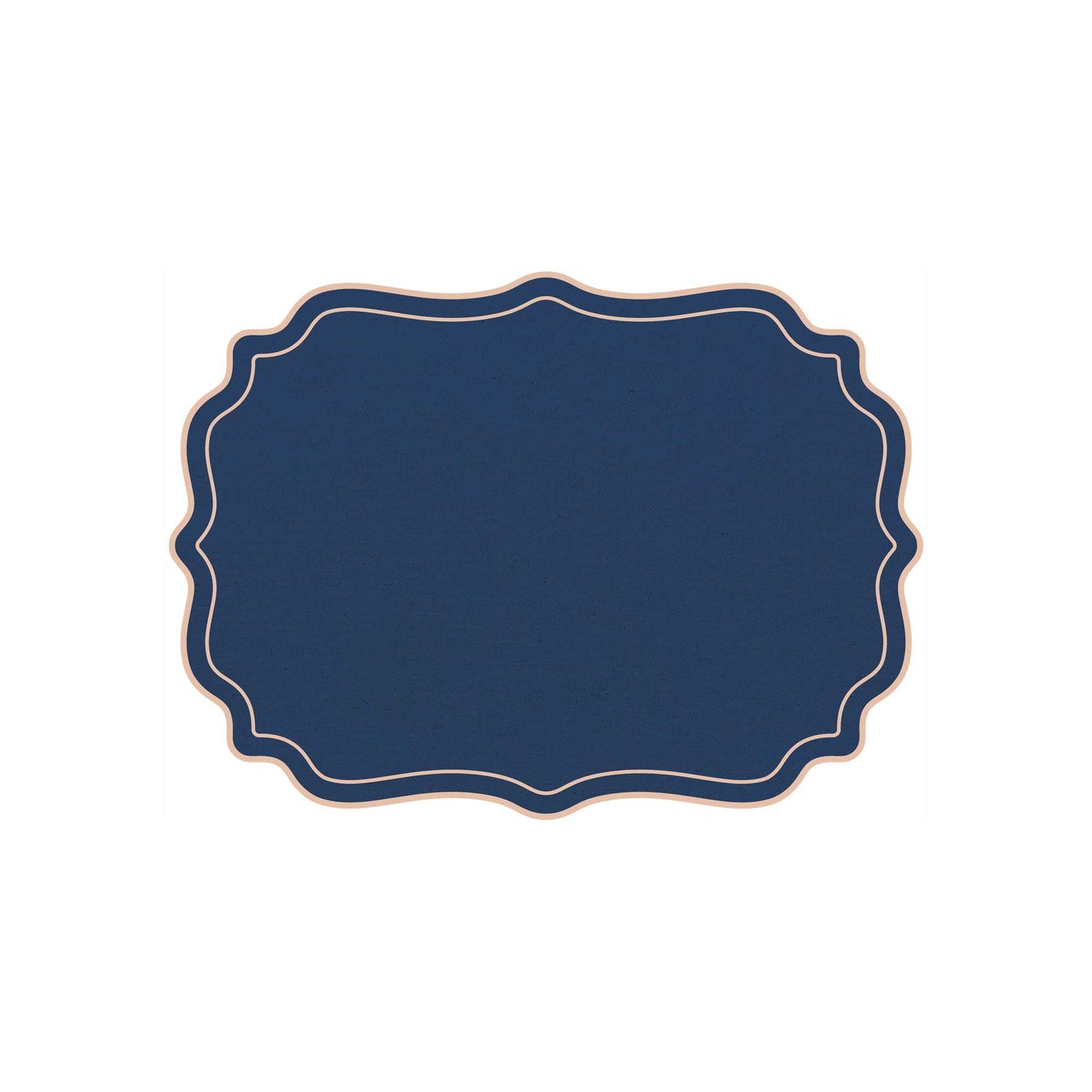 Scalloped frames Placemat