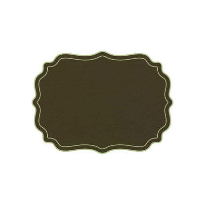 Scalloped frames Placemat