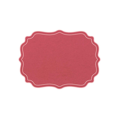 Scalloped frames Placemat