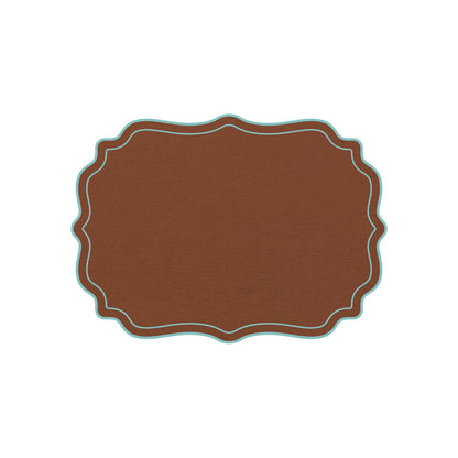 Scalloped frames Placemat