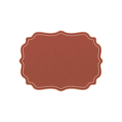 Scalloped frames Placemat