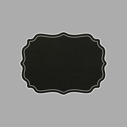 Scalloped frames Placemat