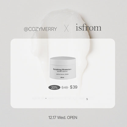 ISFROM Revitalizing Moisturizer