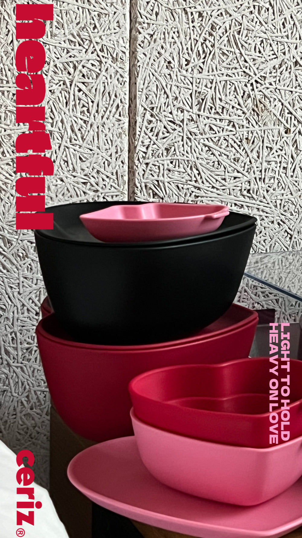 CERIZ Heartful Mini Bowl
