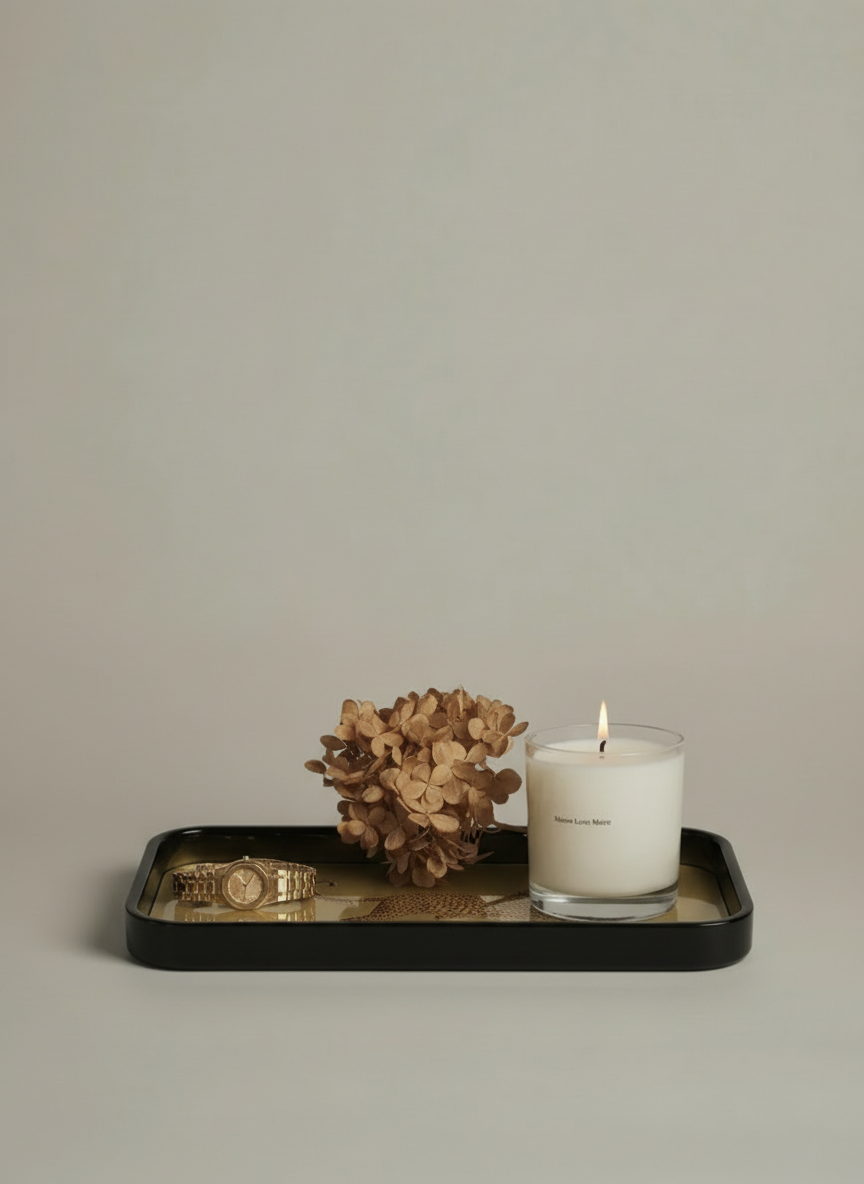 Animal Print Brass Tray