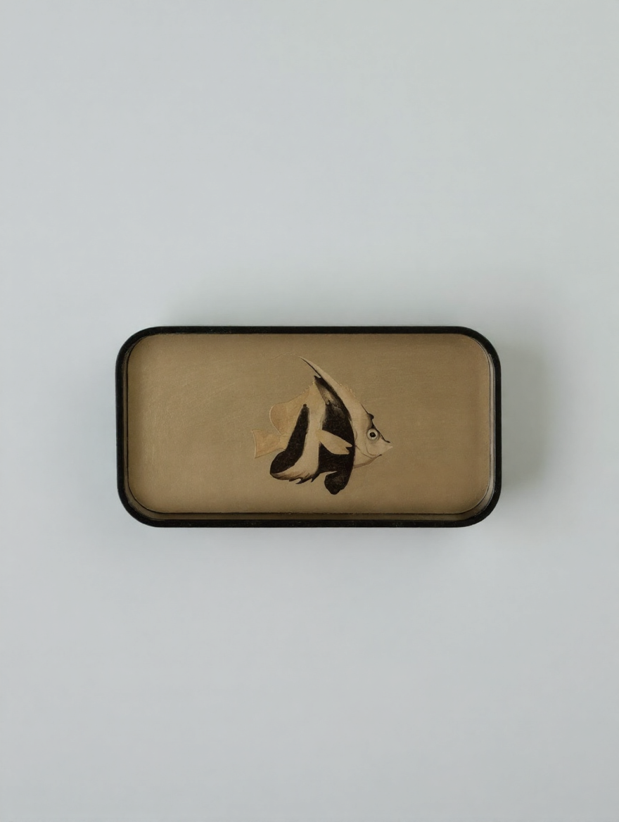 Animal Print Brass Tray
